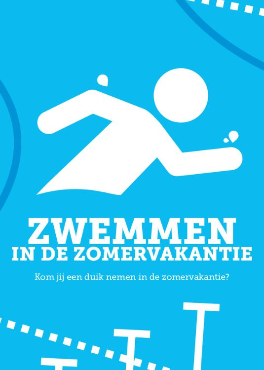 Zwemmen in de zomervakantie